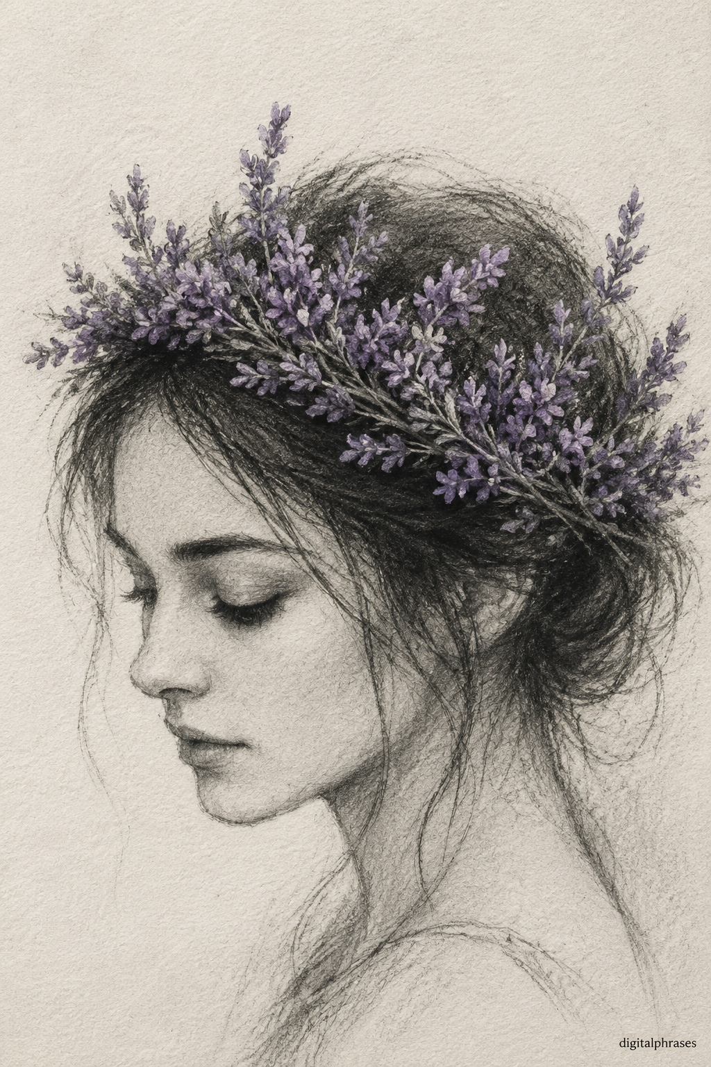 Lavender Drawing Ideas