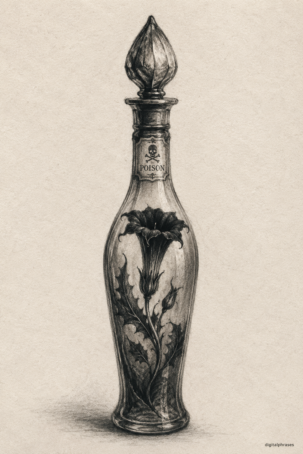 Potion Bottle Drawing Ideas