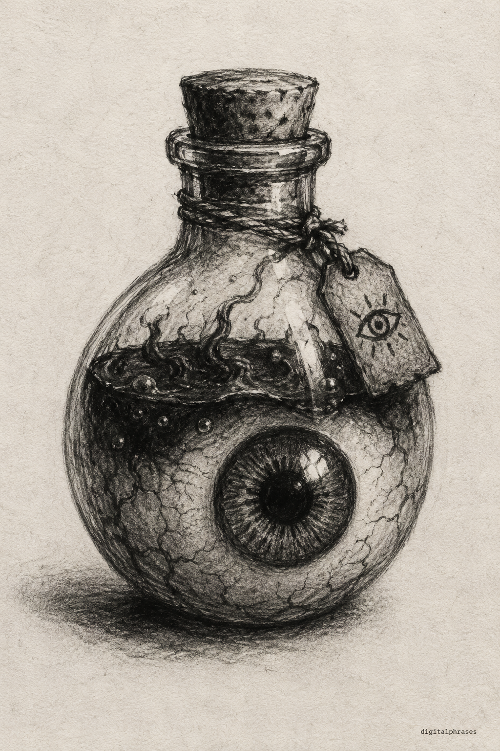 Potion Bottle Drawing Ideas