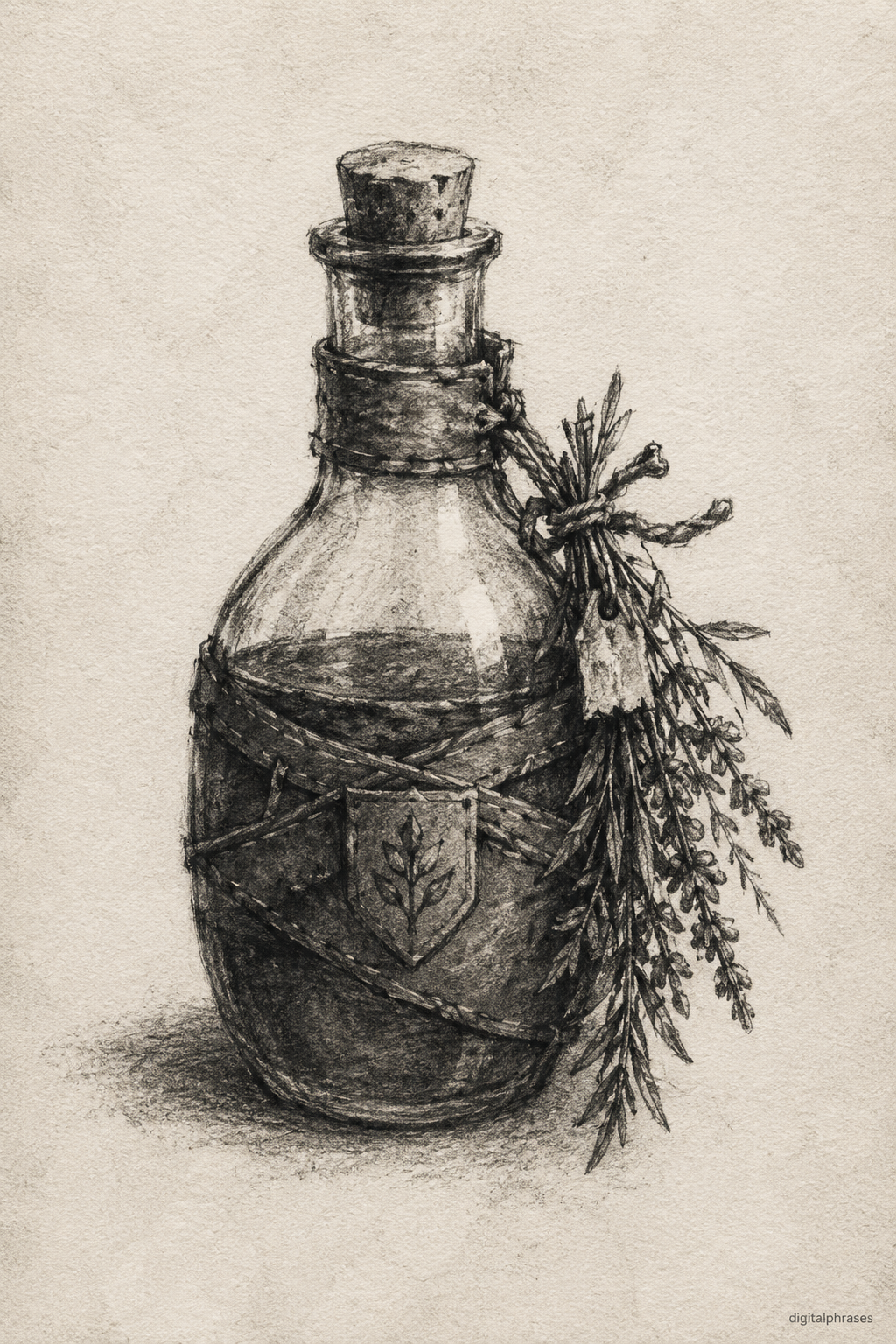 Potion Bottle Drawing Ideas