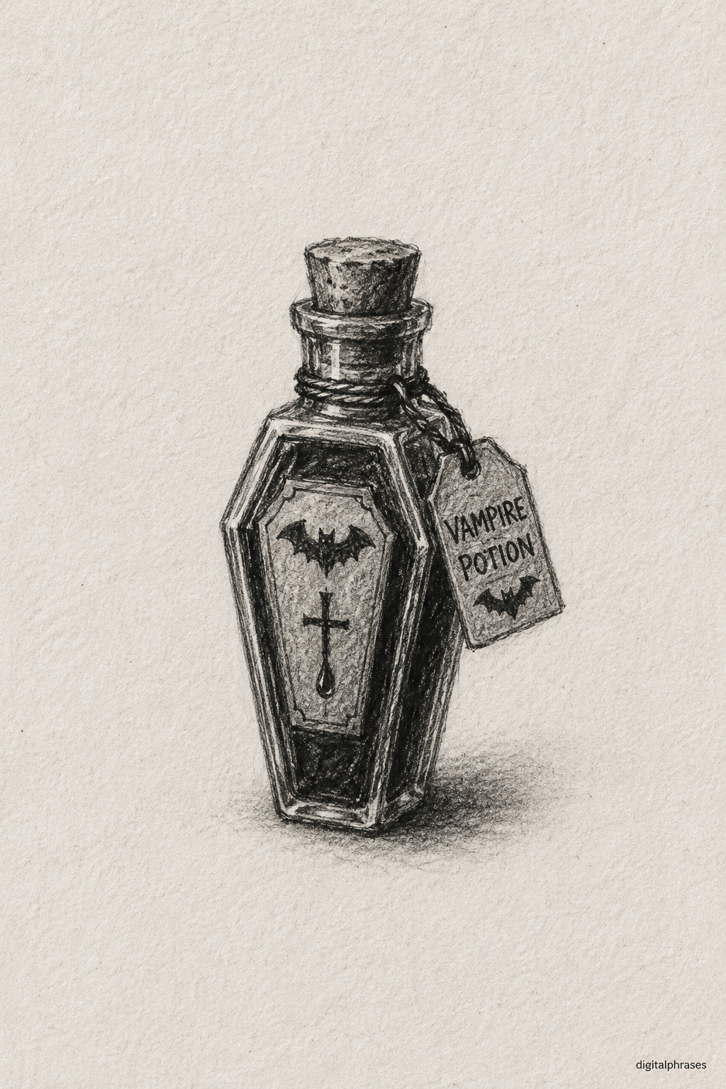 Potion Bottle Drawing Ideas