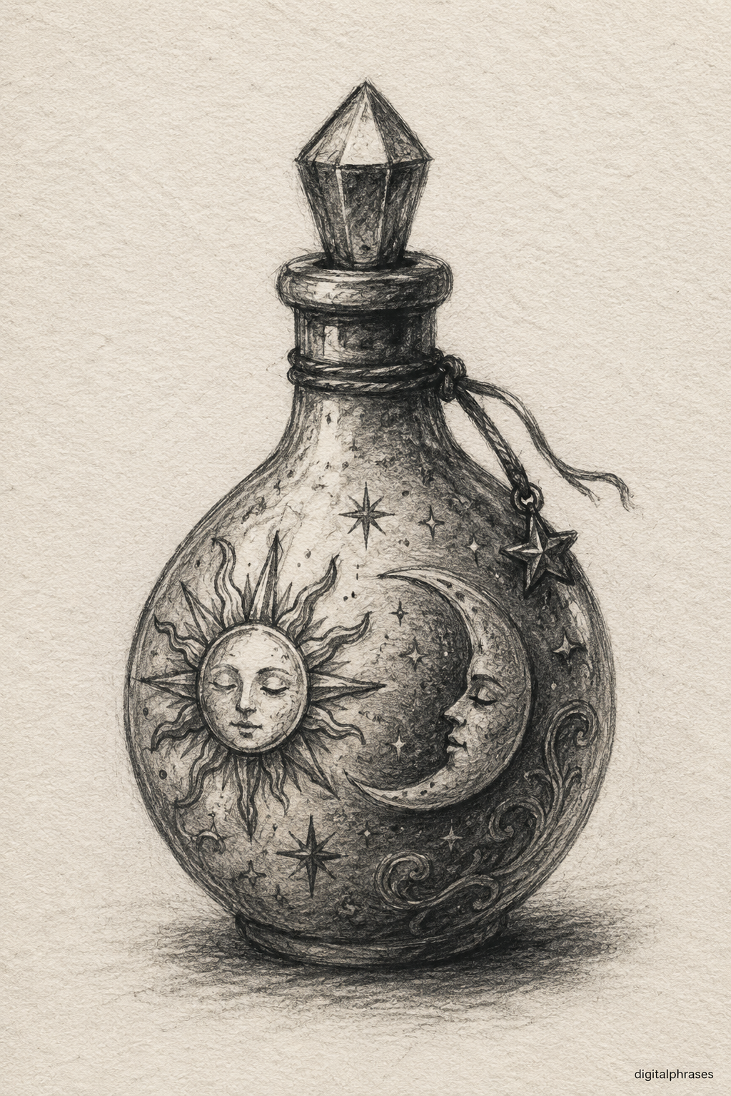 Potion Bottle Drawing Ideas