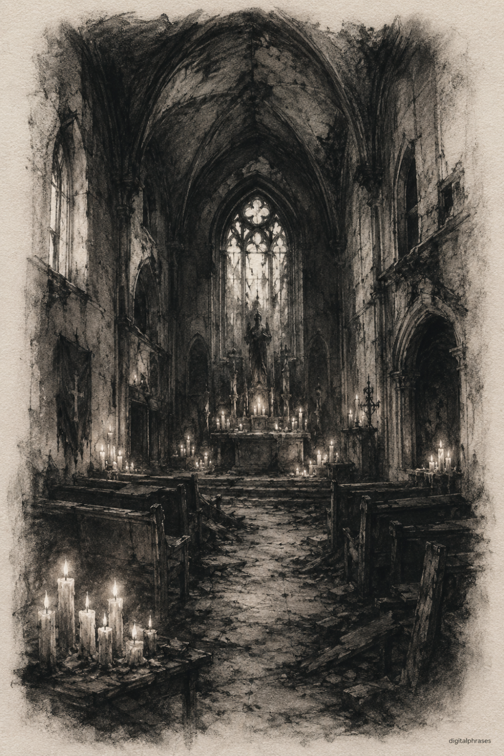 Candle Drawing Ideas