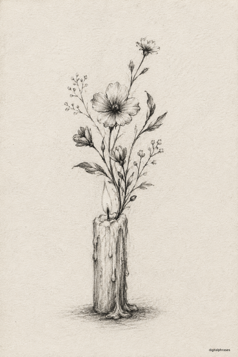 Candle Drawing Ideas