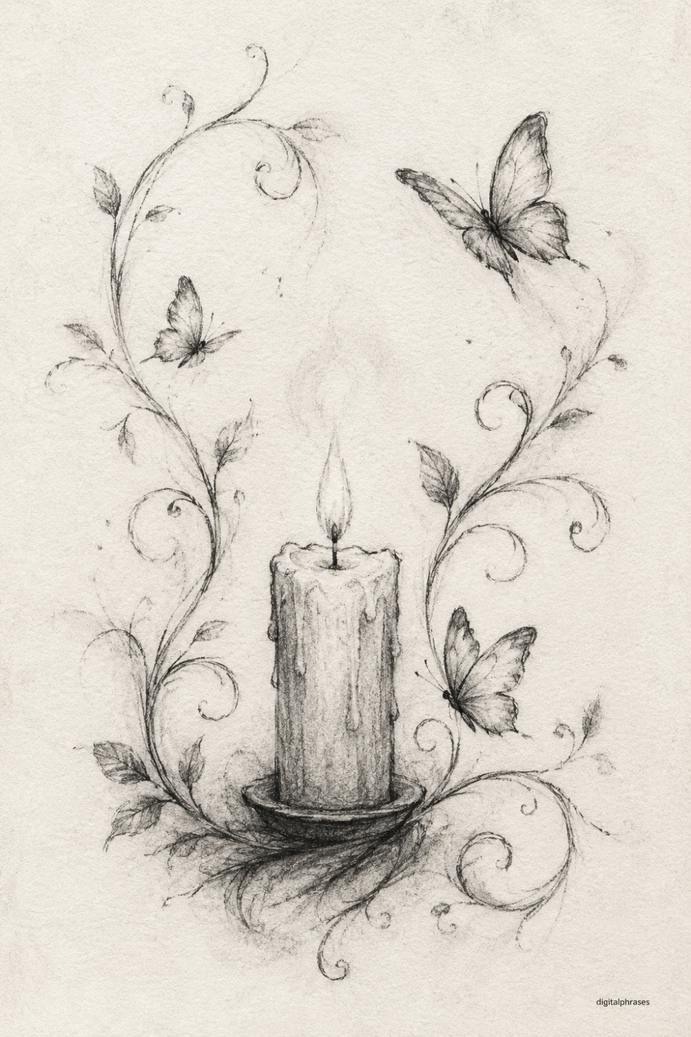 Candle Drawing Ideas