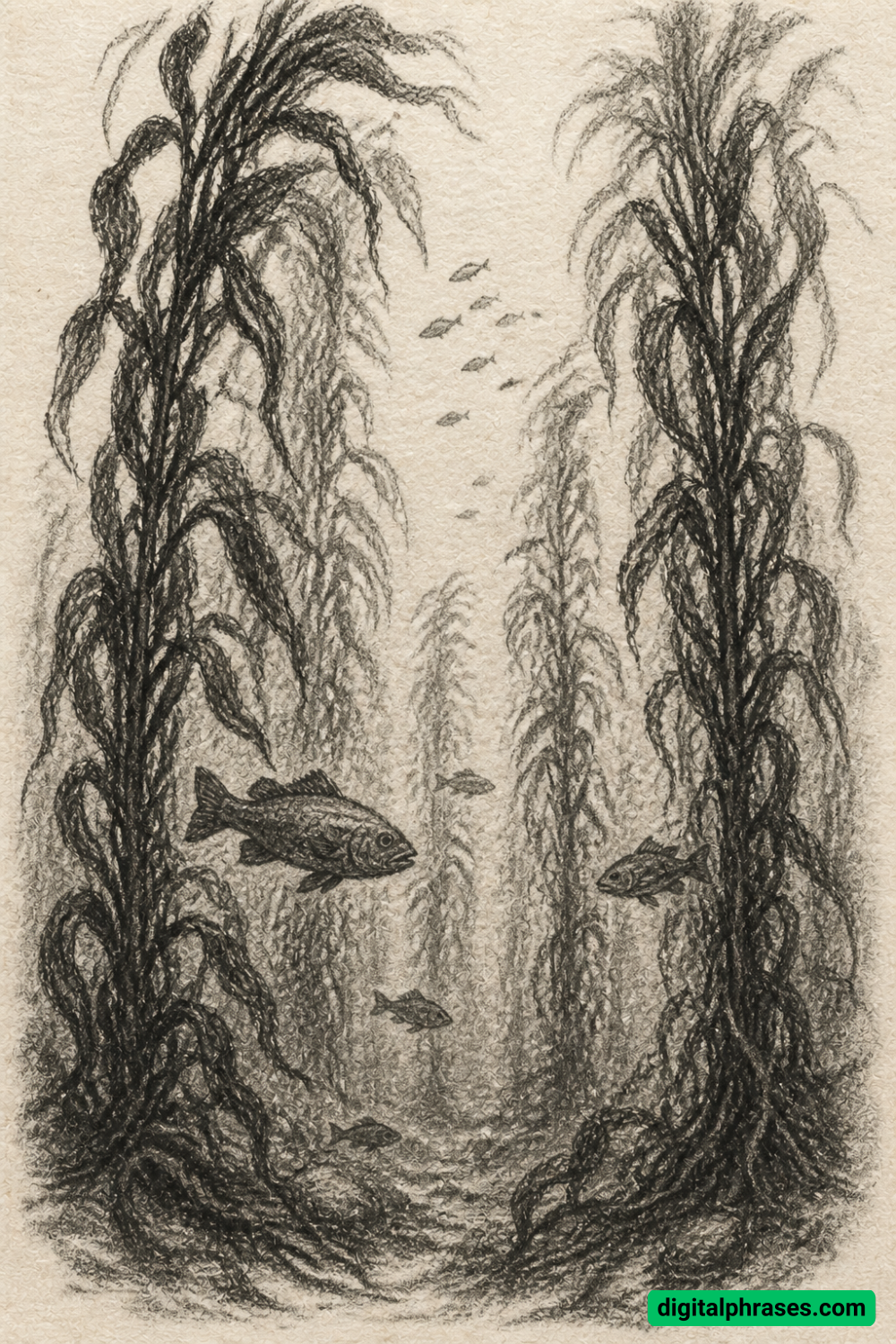 25 Seaweed Drawing Ideas