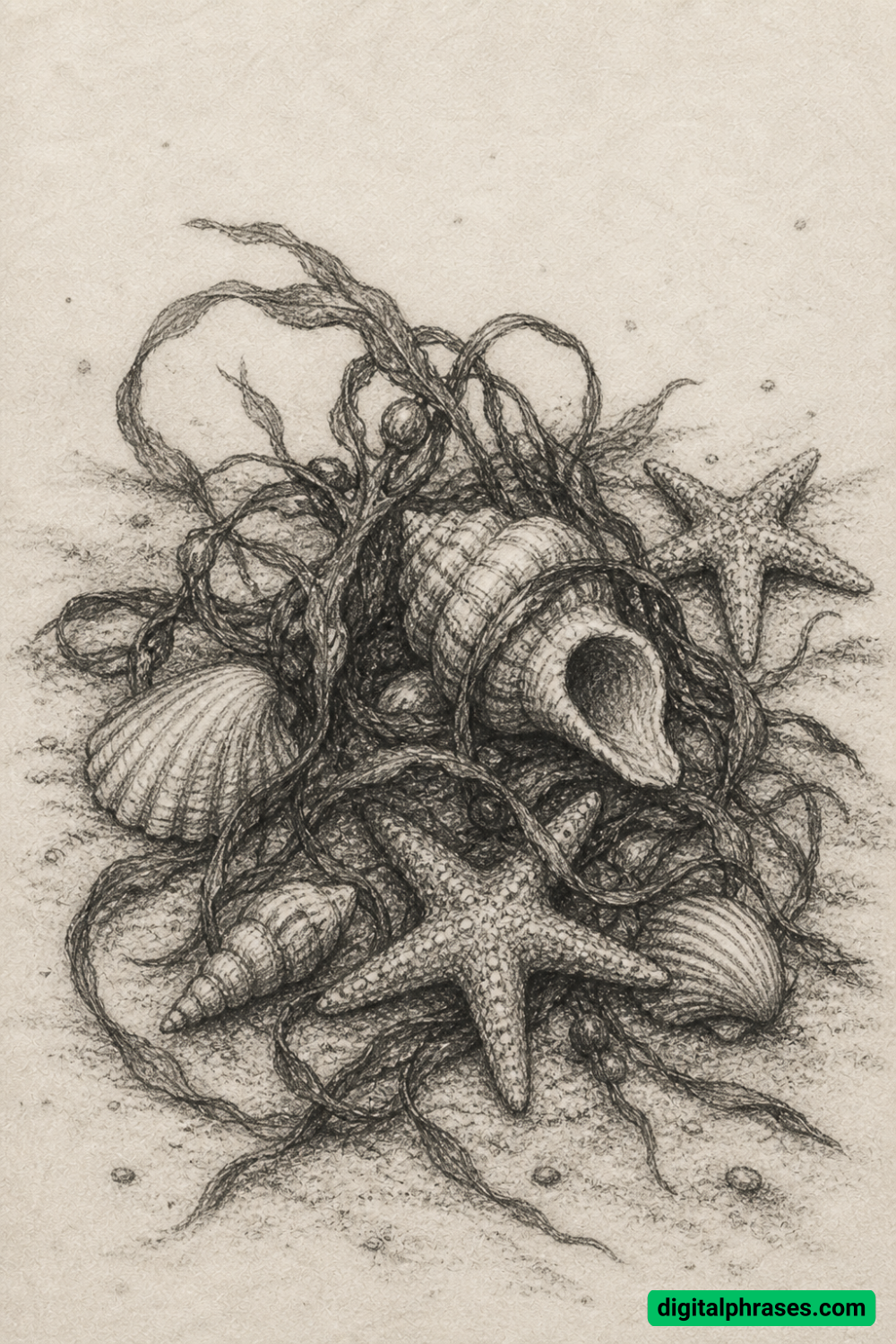 25 Seaweed Drawing Ideas
