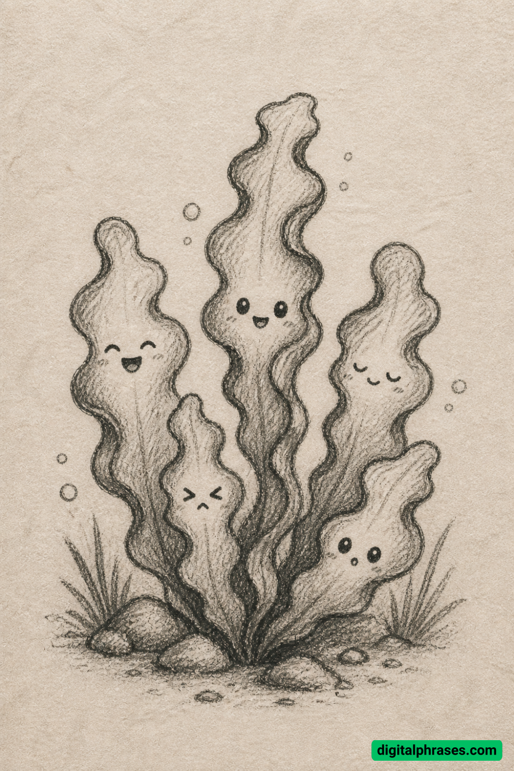 25 Seaweed Drawing Ideas 25 Seaweed Drawing Ideas