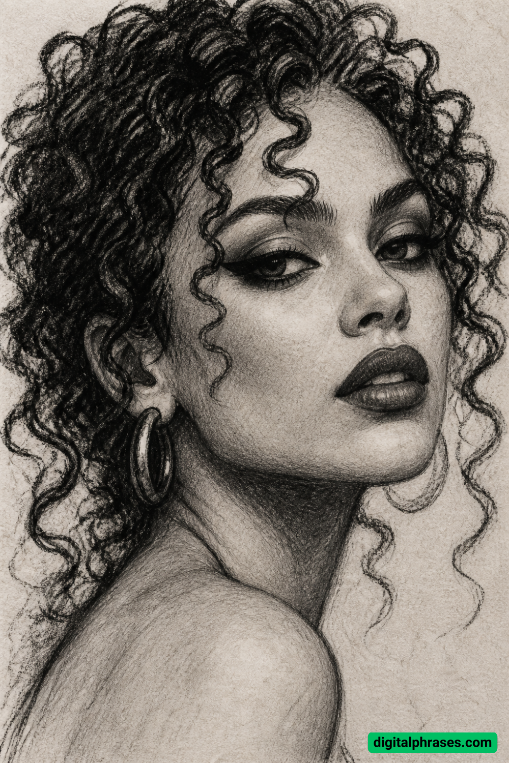 23 Curly Hair Drawing Ideas 23 Curly Hair Drawing Ideas