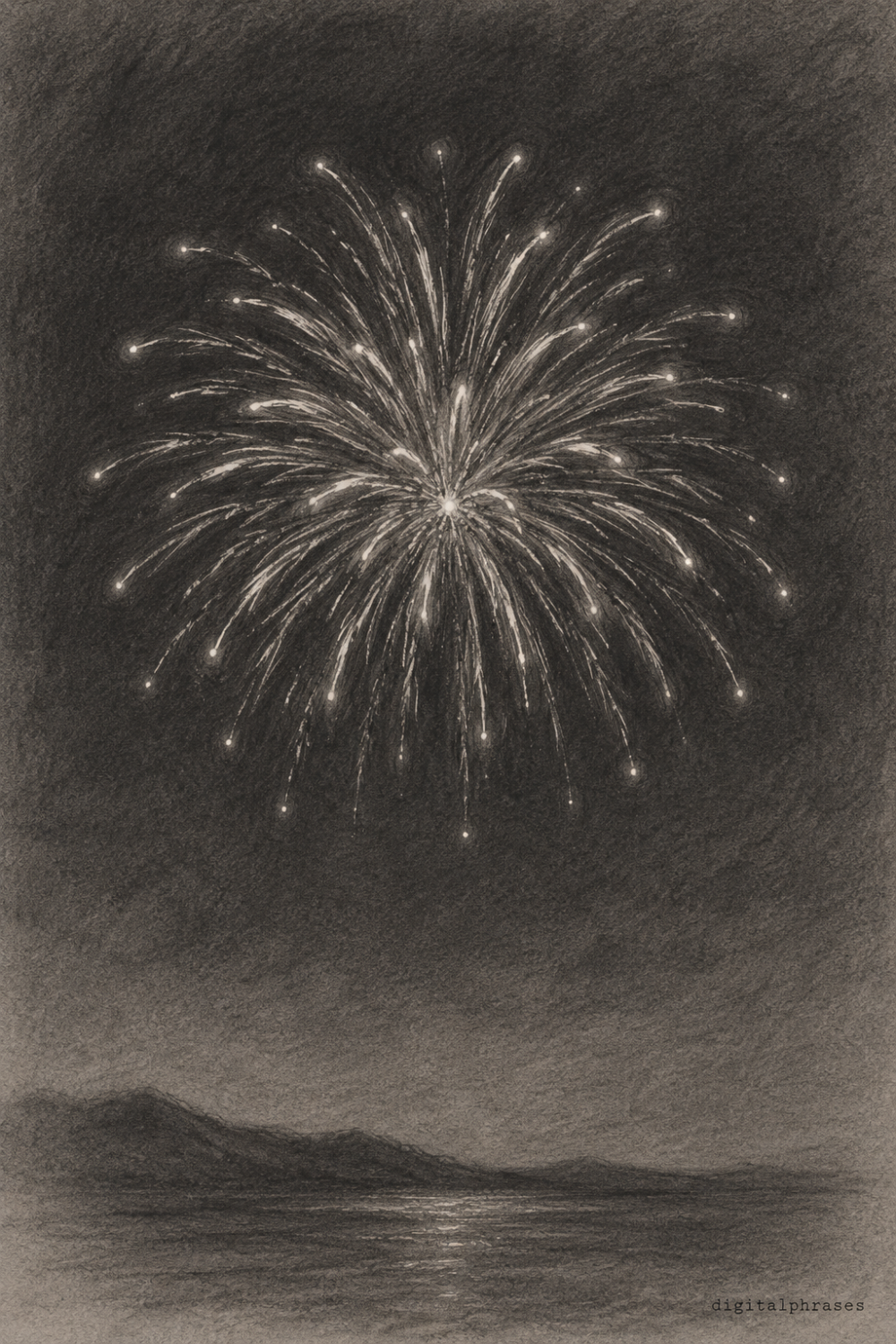 23 Fireworks Drawing Ideas