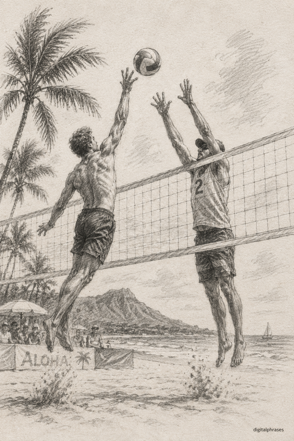 Volleyball Drawing Ideas Volleyball Drawing Ideas