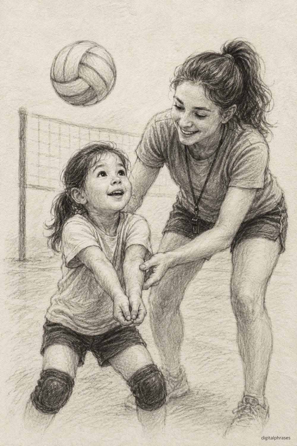 Volleyball Drawing Ideas Volleyball Drawing Ideas