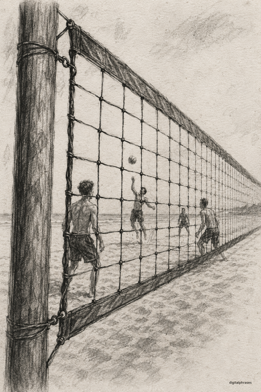Volleyball Drawing Ideas Volleyball Drawing Ideas