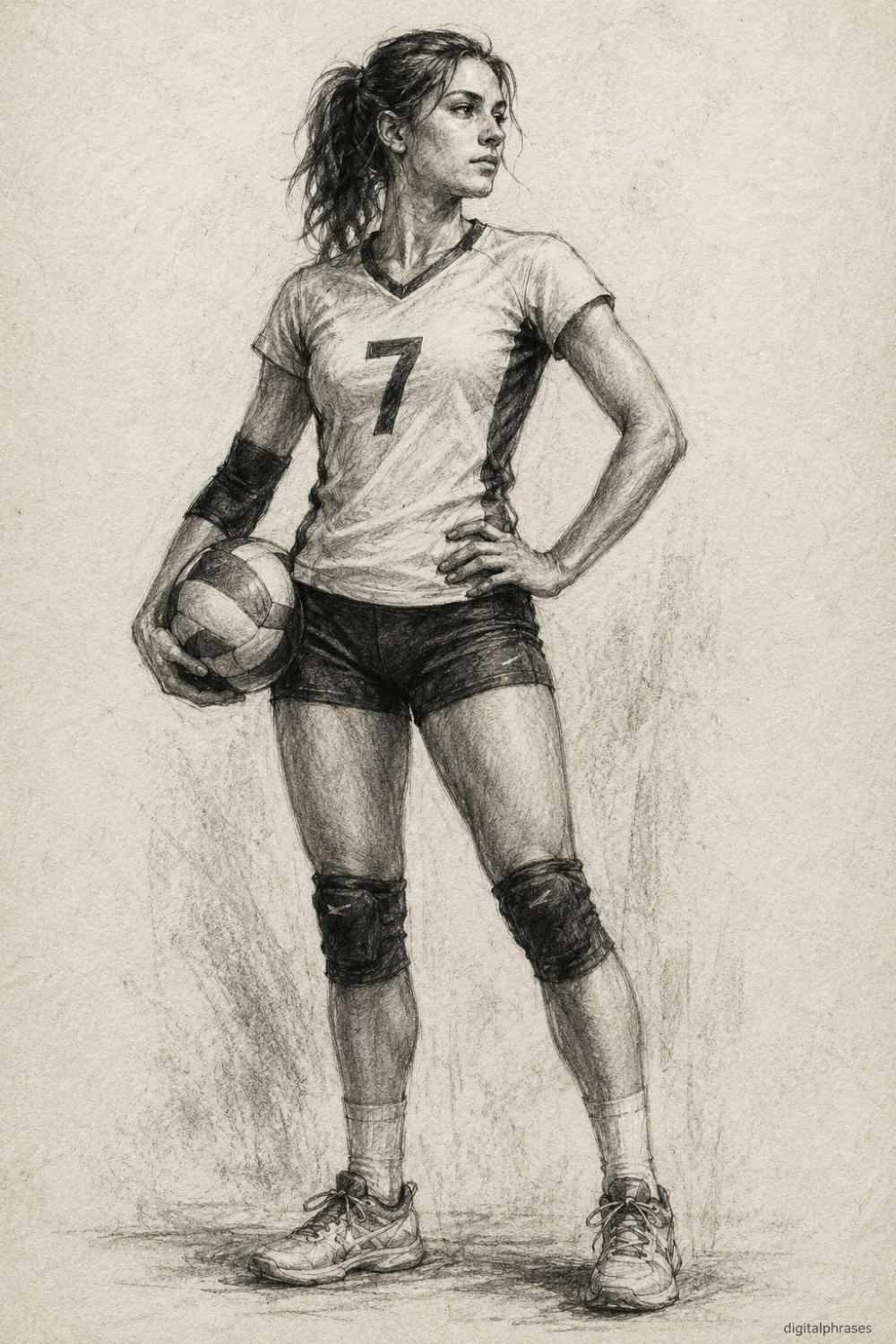 Volleyball Drawing Ideas Volleyball Drawing Ideas