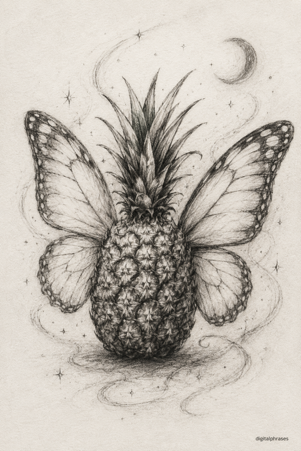Pineapple Drawing Ideas