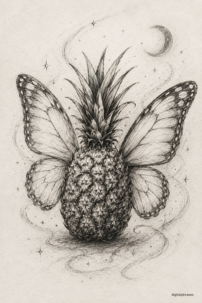 Pineapple Drawing Ideas