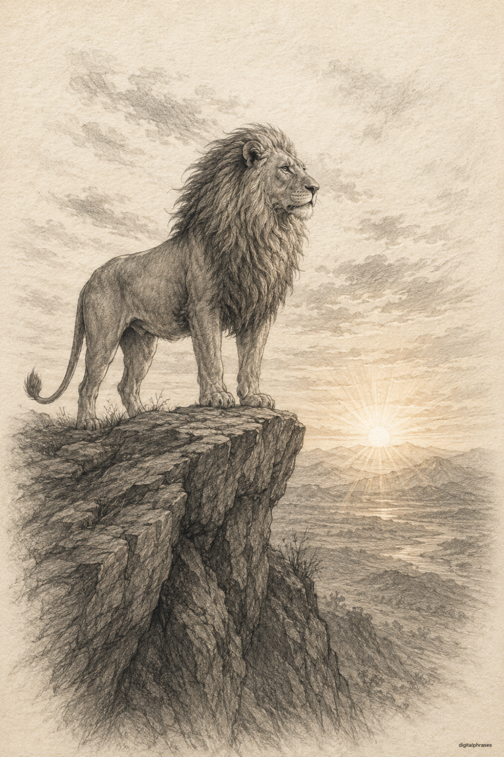 Lion Drawing Ideas