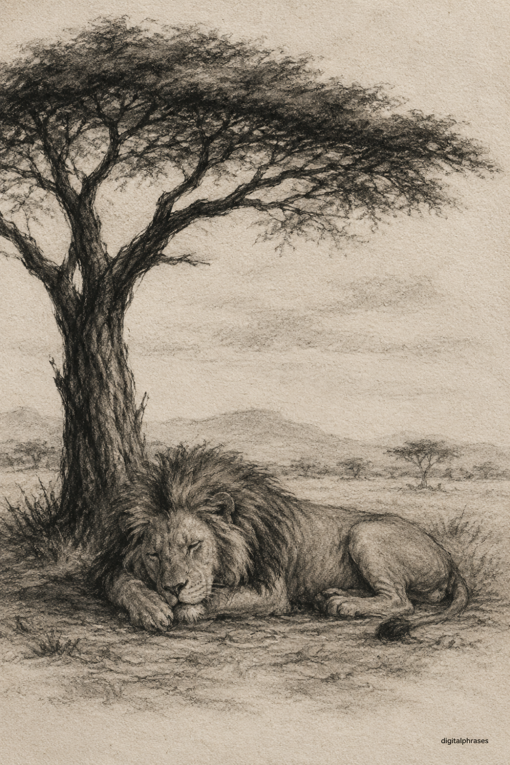 Lion Drawing Ideas