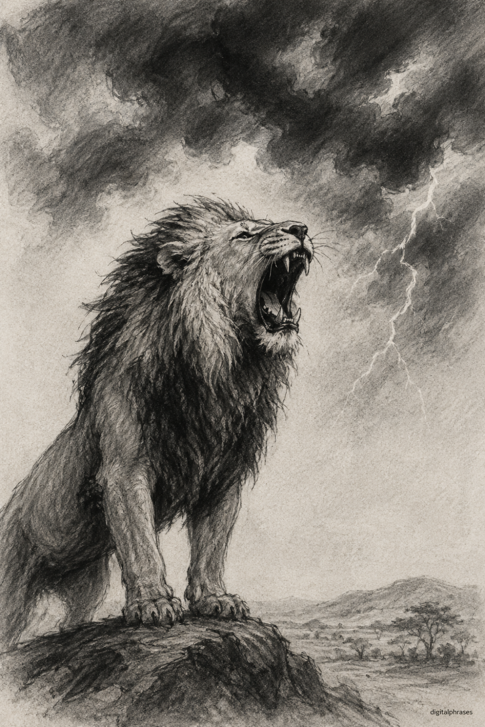 Lion Drawing Ideas