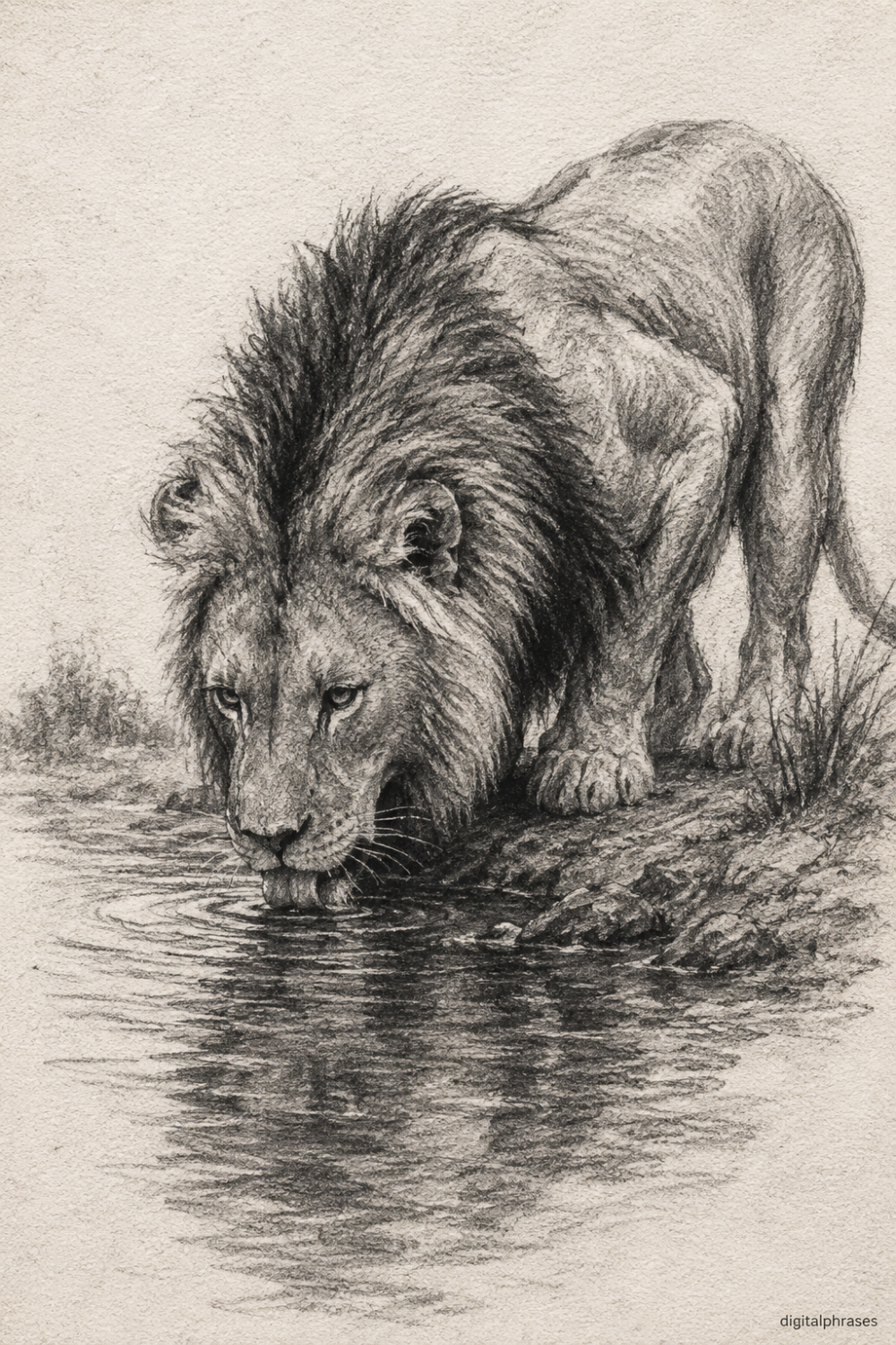 Lion Drawing Ideas