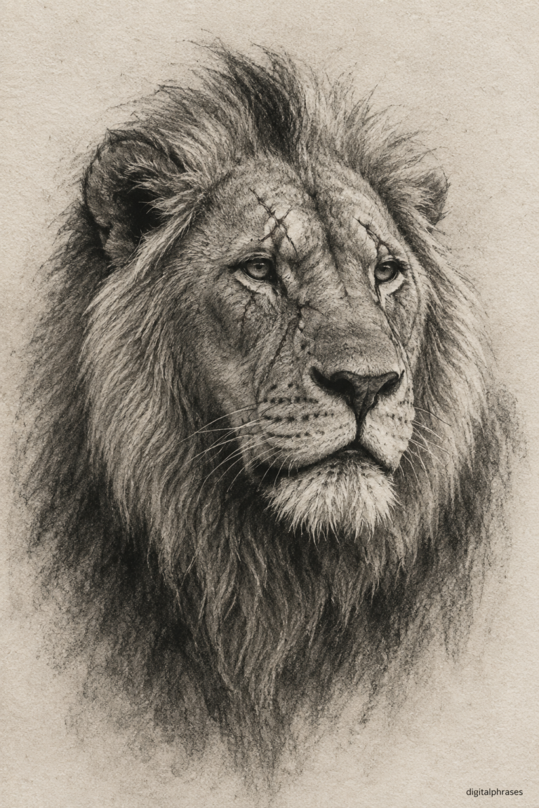 Lion Drawing Ideas