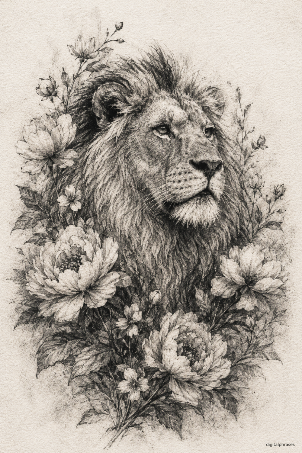 Lion Drawing Ideas