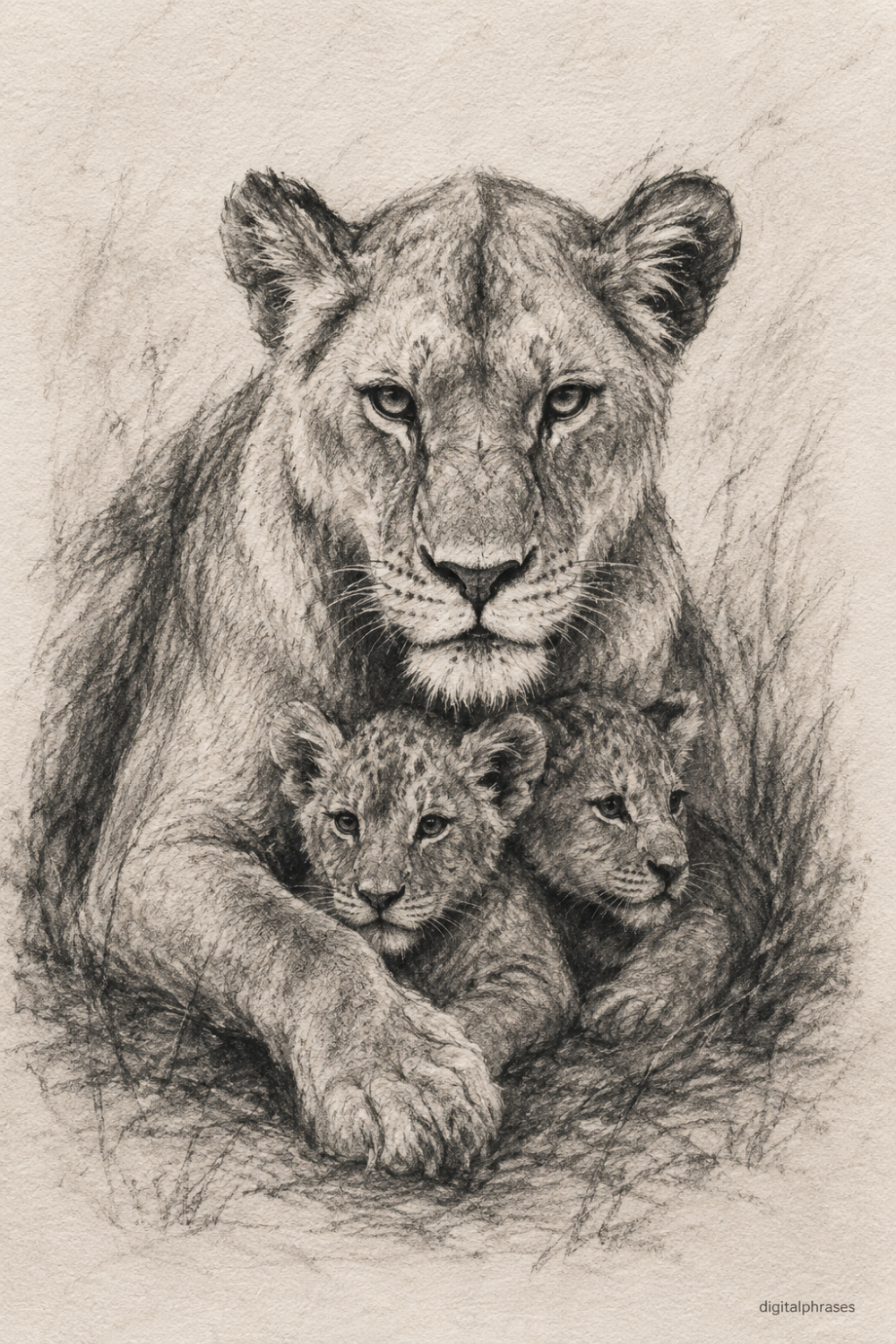 Lion Drawing Ideas