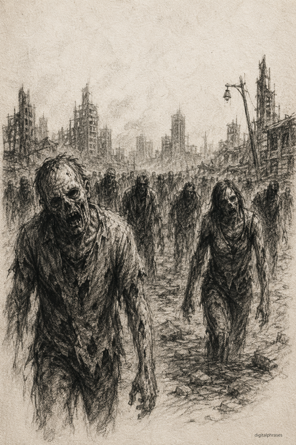 Zombie Drawing Ideas