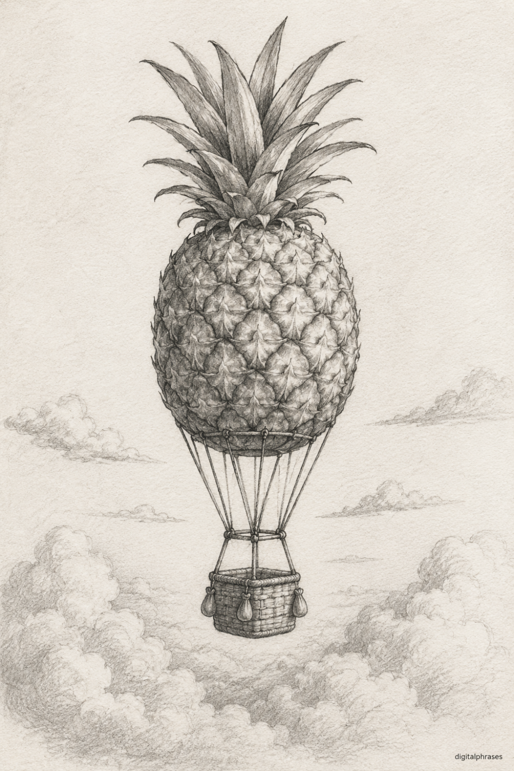 Pineapple Drawing Ideas