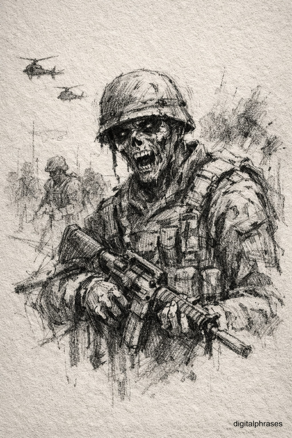 Zombie Drawing Ideas