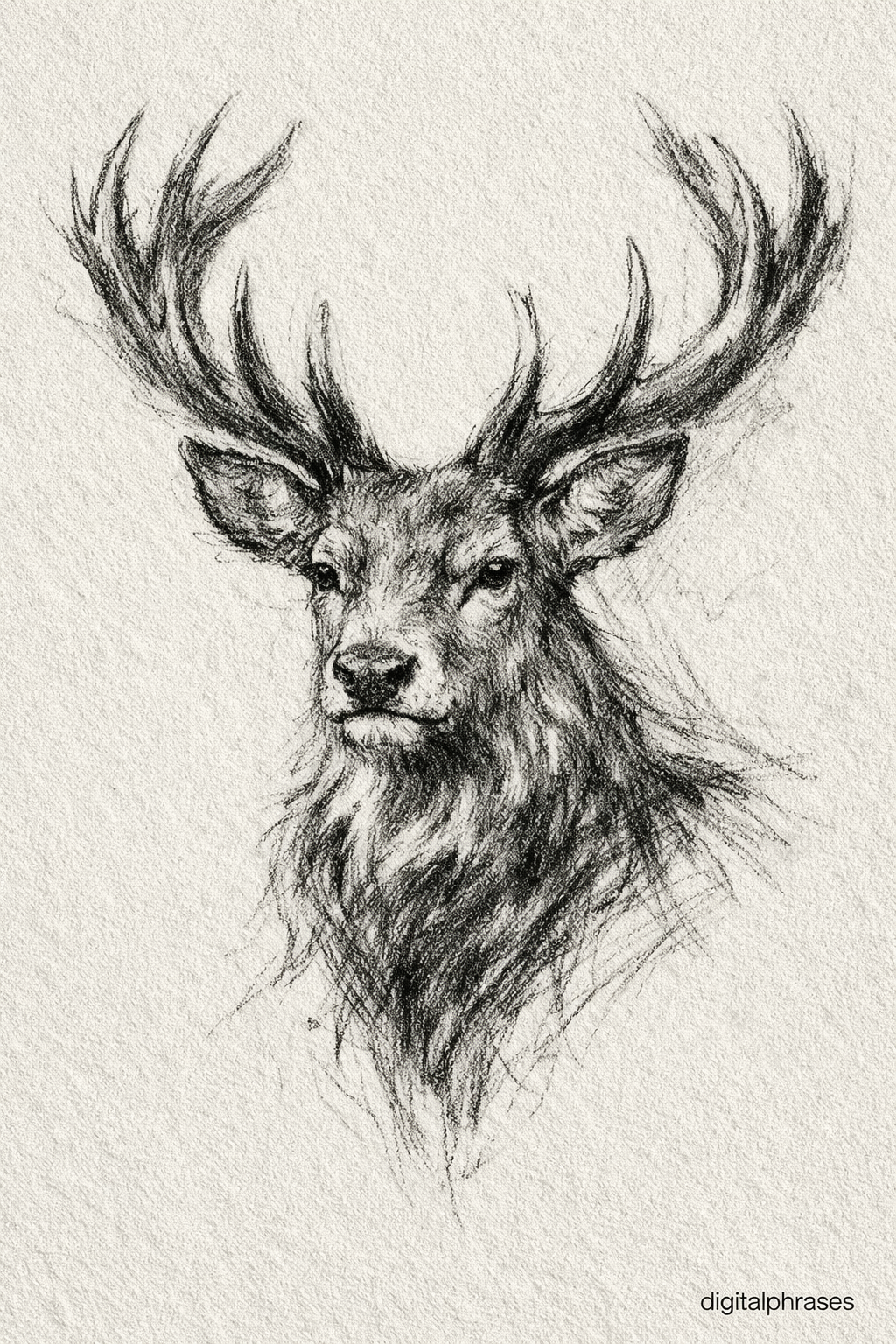 Deer Drawing Ideas Deer Drawing Ideas