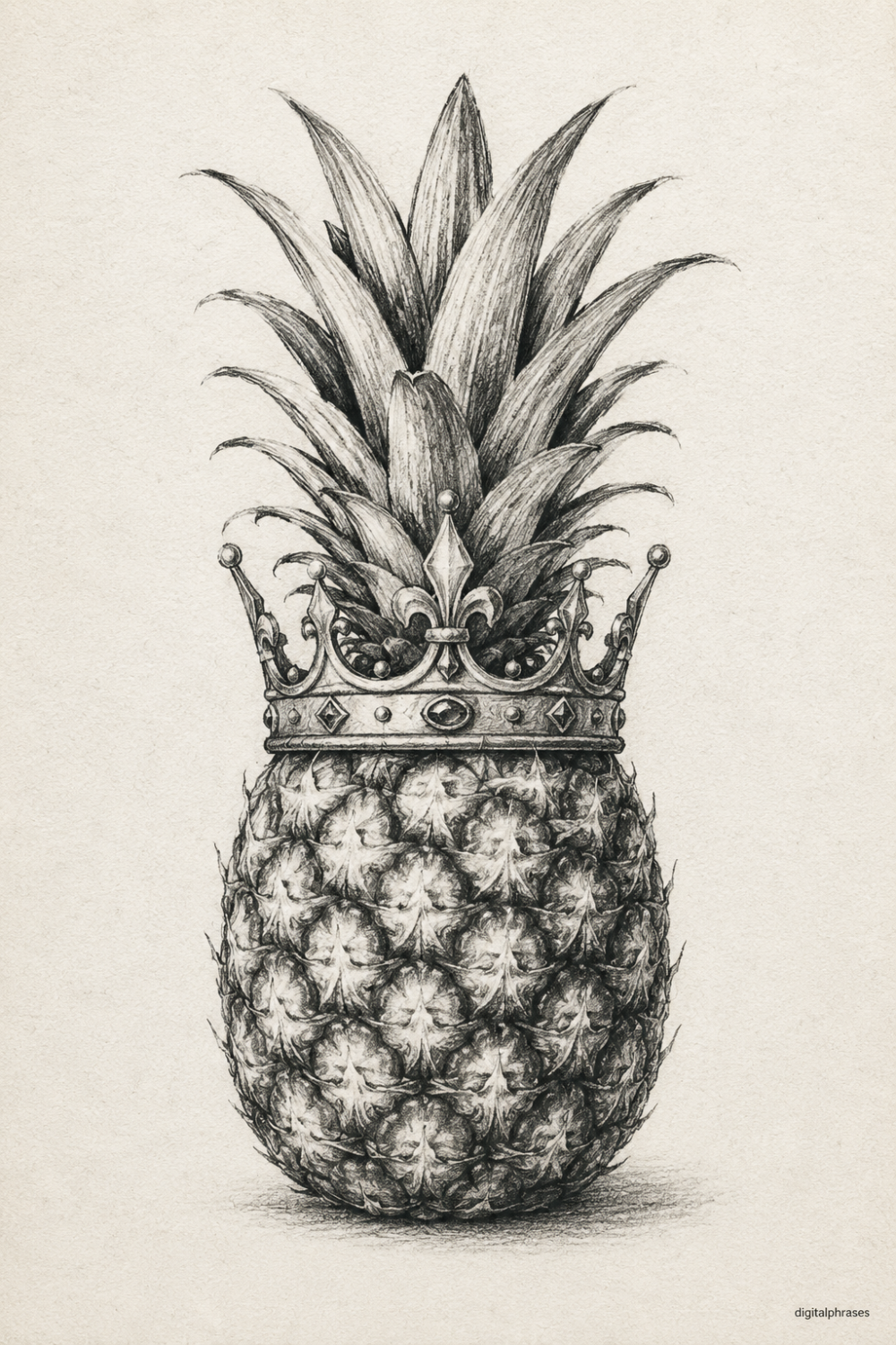 Pineapple Drawing Ideas