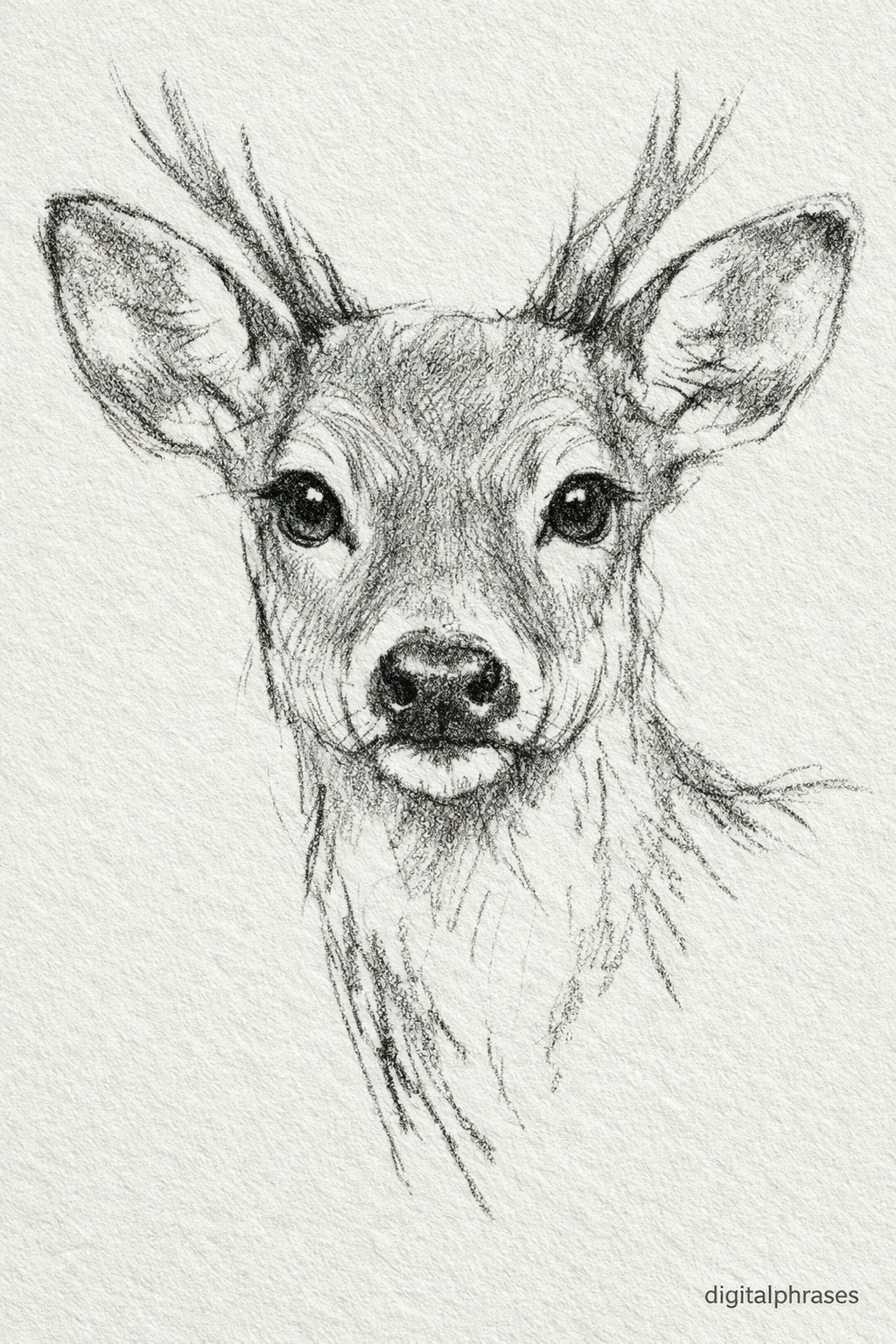 Deer Drawing Ideas Deer Drawing Ideas
