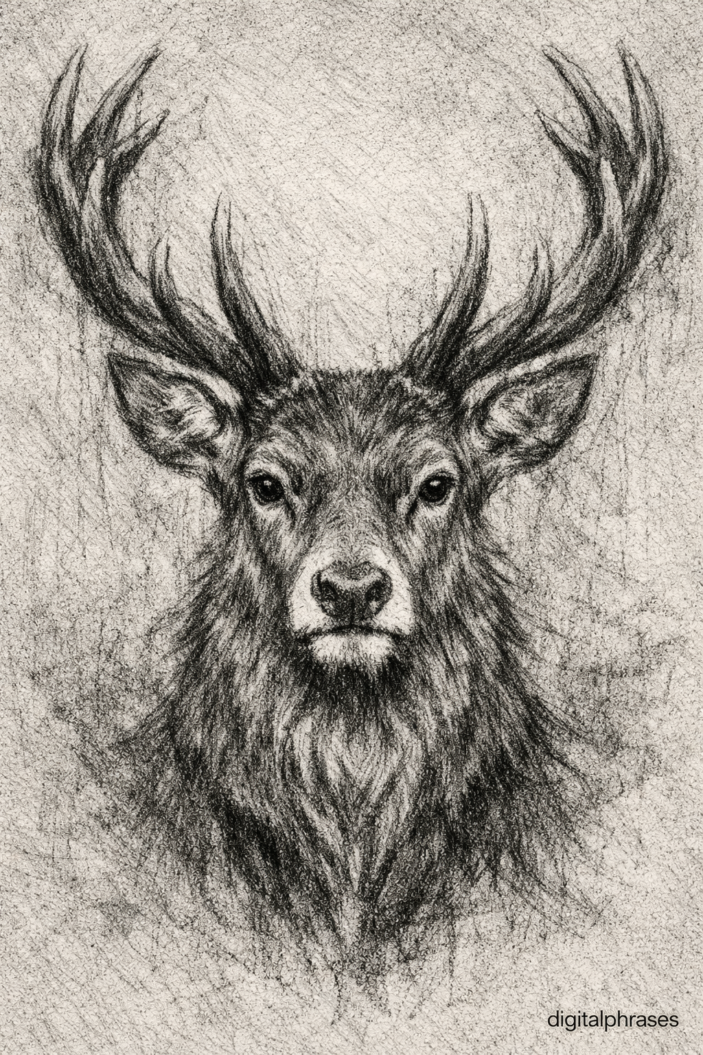 Deer Drawing Ideas Deer Drawing Ideas