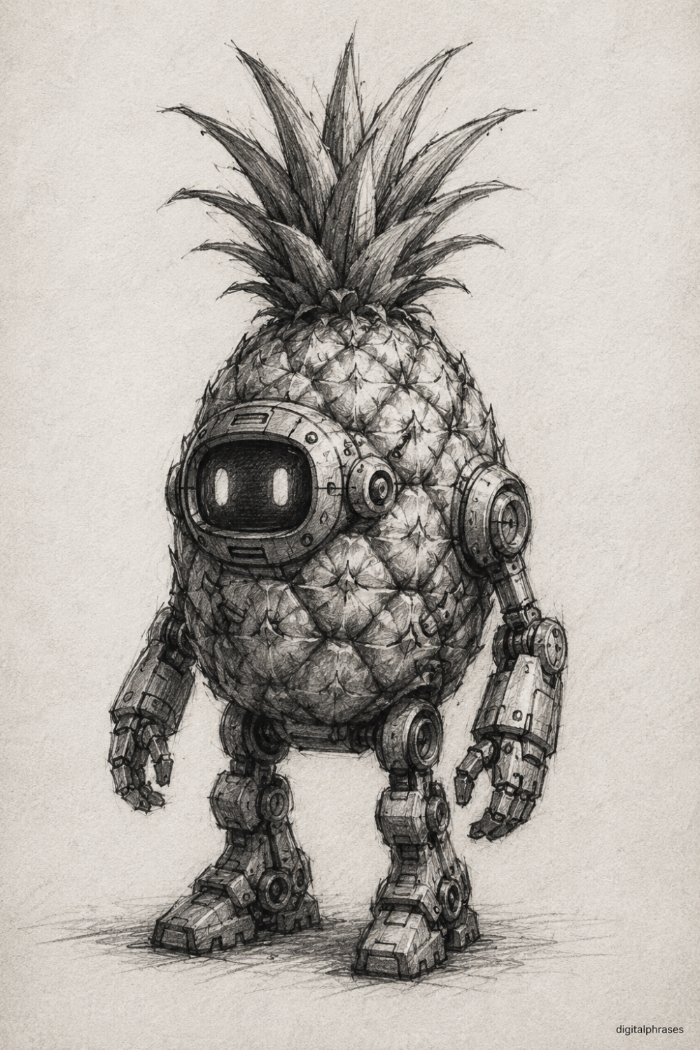 Pineapple Drawing Ideas