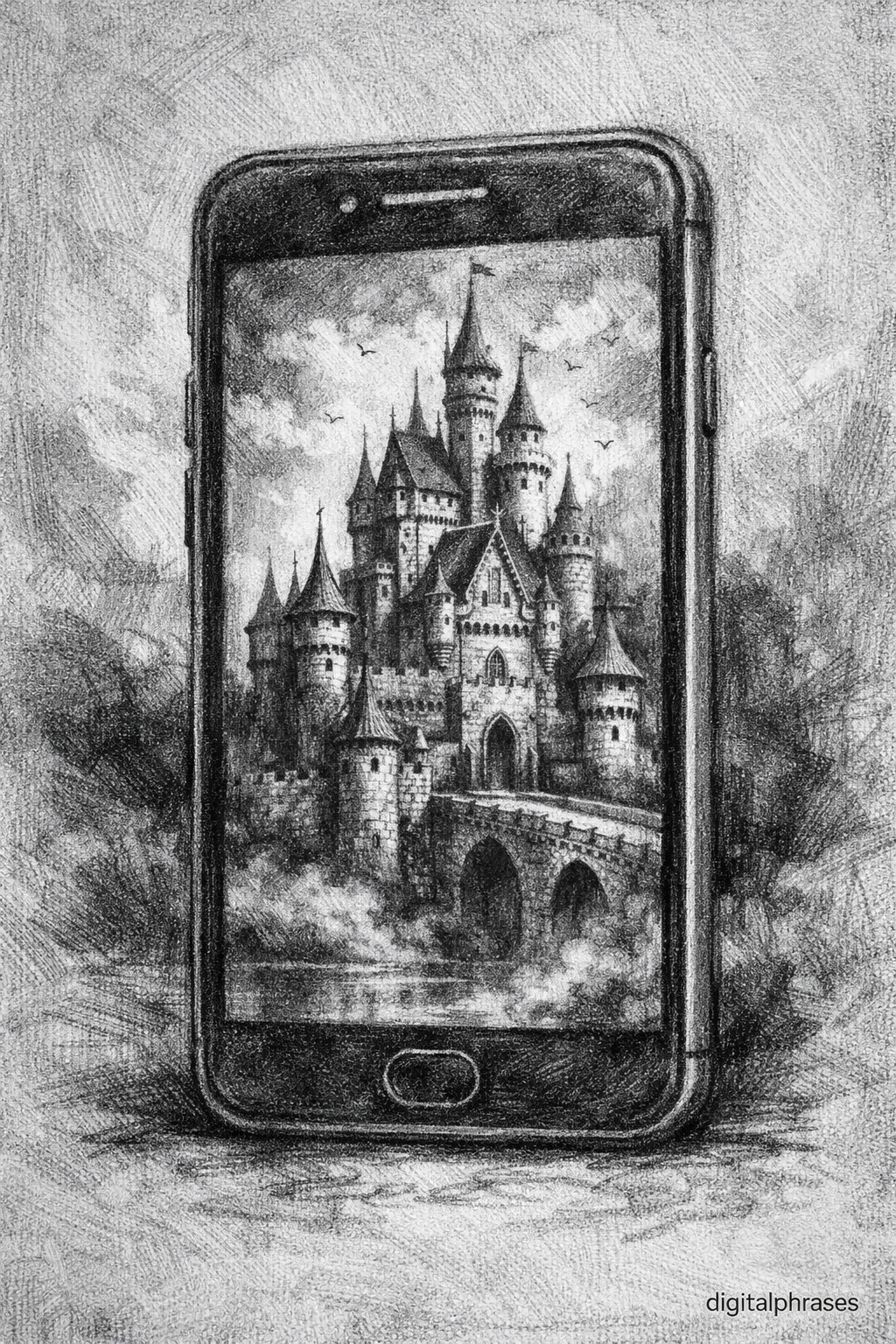 Smartphone and Phone Drawing Ideas Smartphone and Phone Drawing Ideas