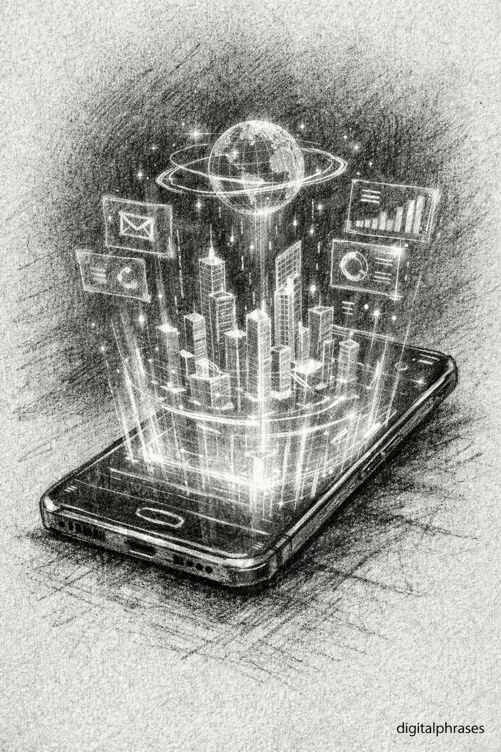 Smartphone and Phone Drawing Ideas Smartphone and Phone Drawing Ideas