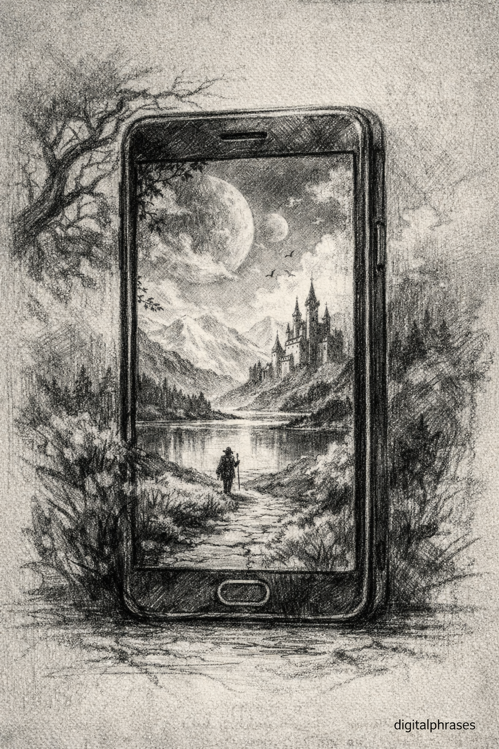 Smartphone and Phone Drawing Ideas Smartphone and Phone Drawing Ideas