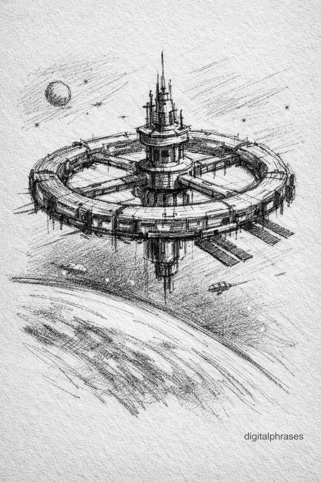 Space Drawing Ideas