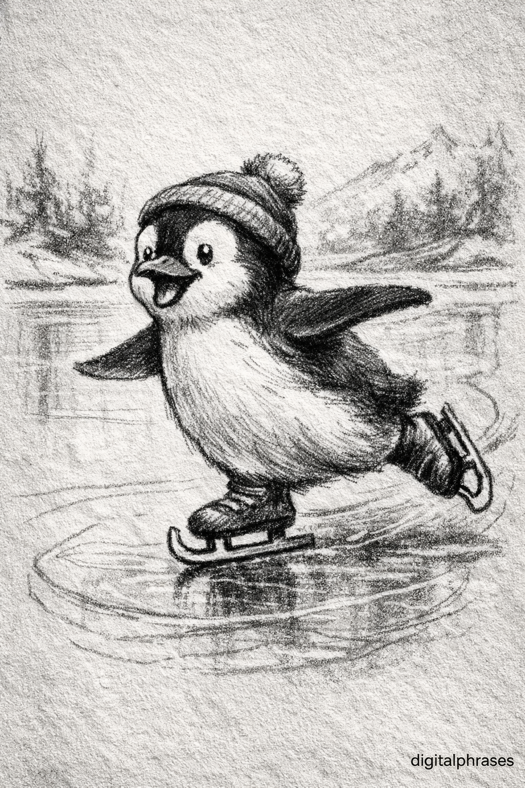 Penguin Drawing Ideas Penguin Drawing Ideas