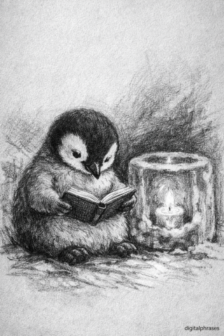 Penguin Drawing Ideas