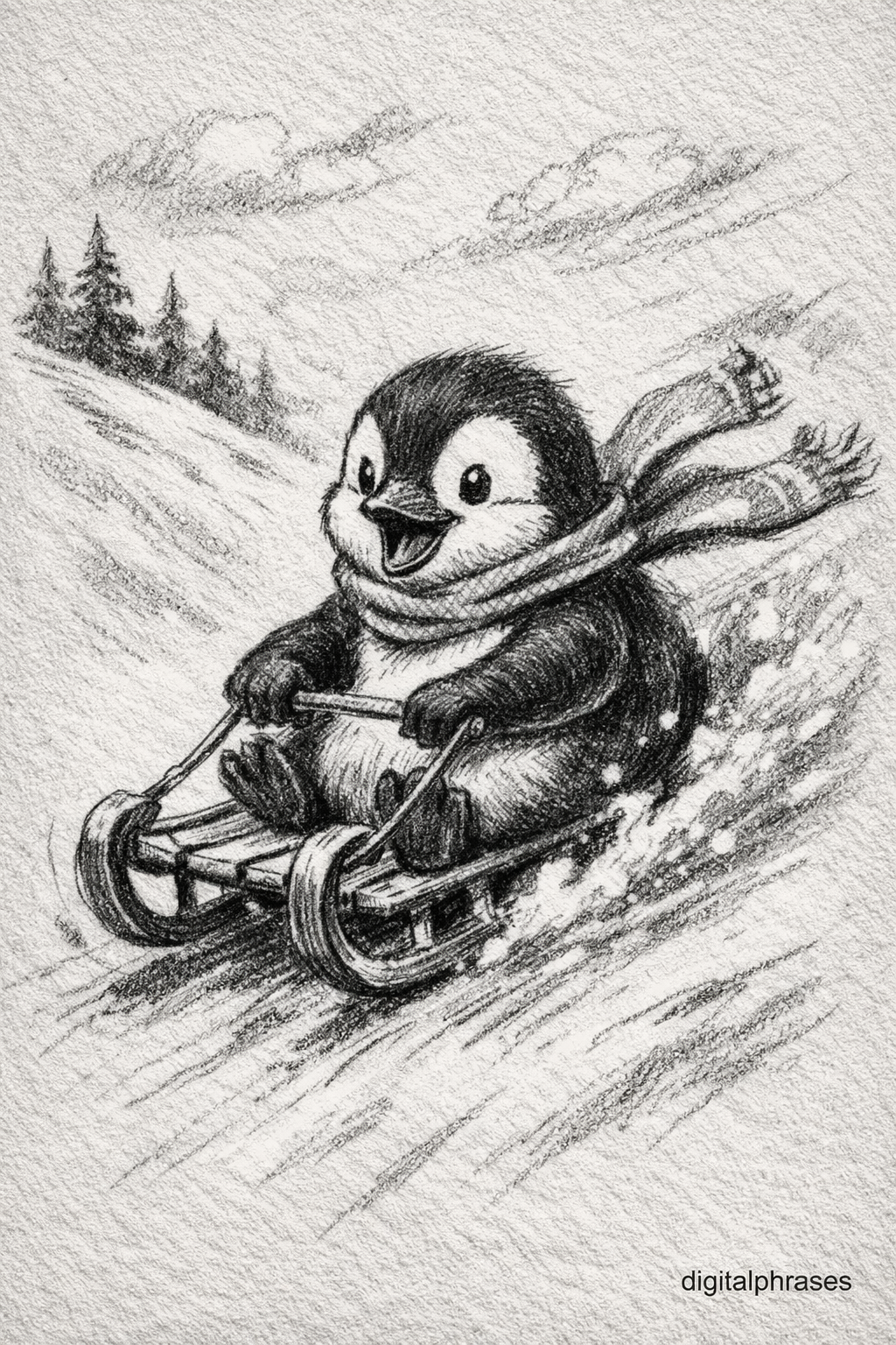 Penguin Drawing Ideas Penguin Drawing Ideas