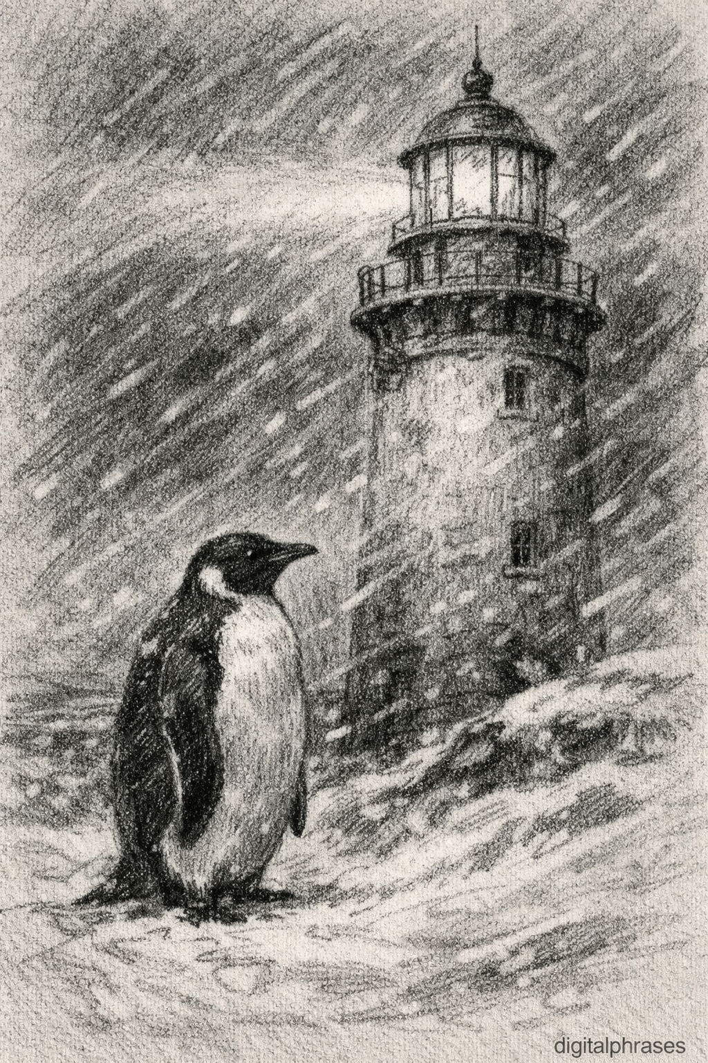 Penguin Drawing Ideas Penguin Drawing Ideas