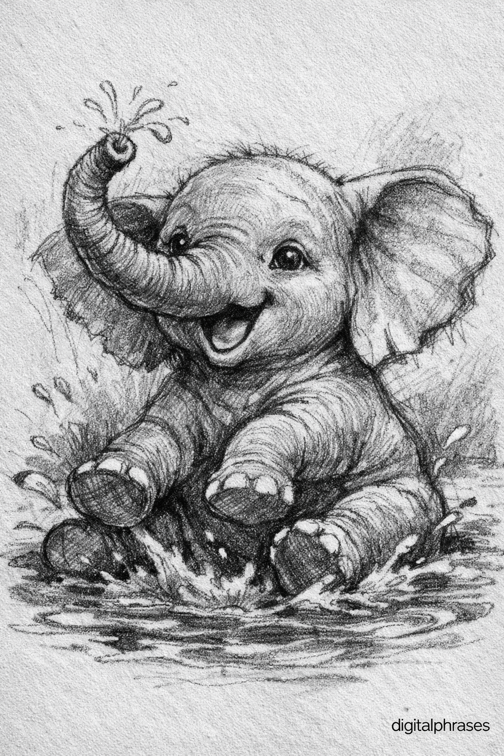Elephant Drawing Ideas