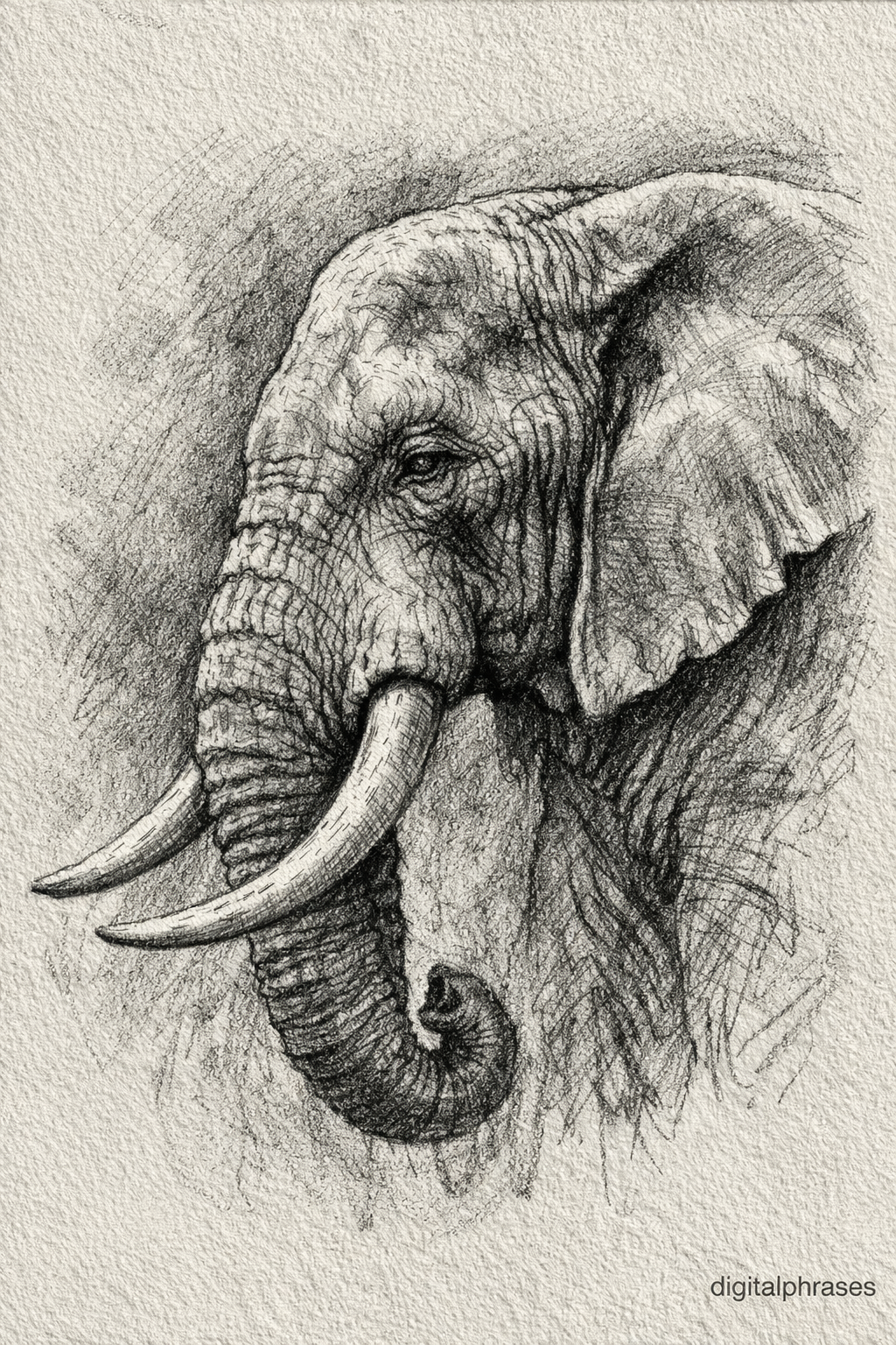 Elephant Drawing Ideas