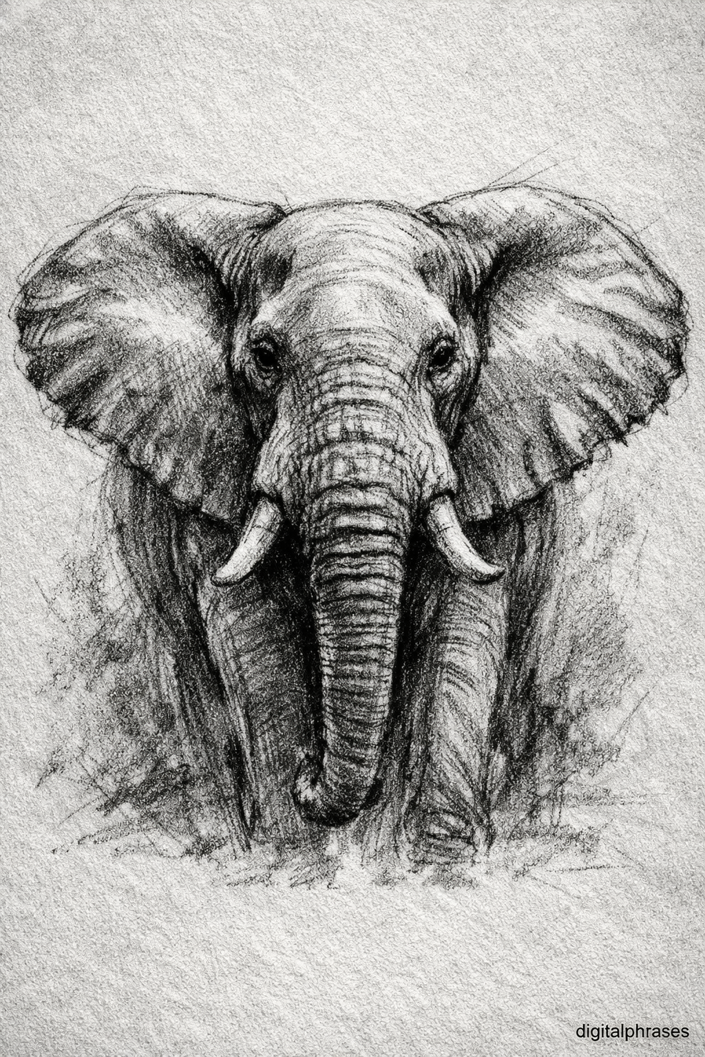 Elephant Drawing Ideas