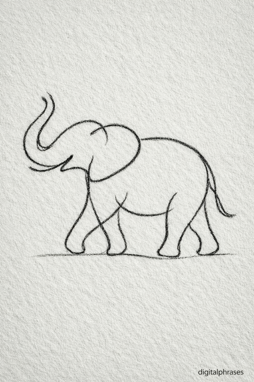 Elephant Drawing Ideas
