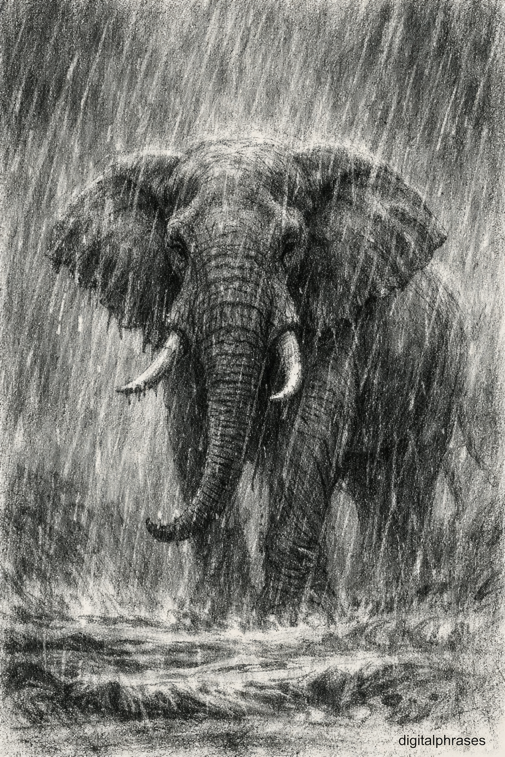 Elephant Drawing Ideas