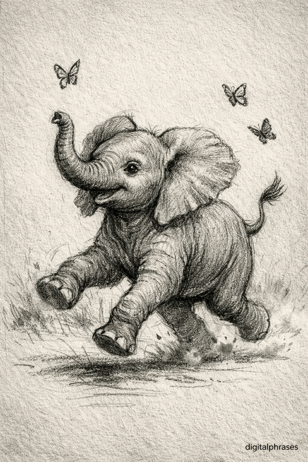 Elephant Drawing Ideas