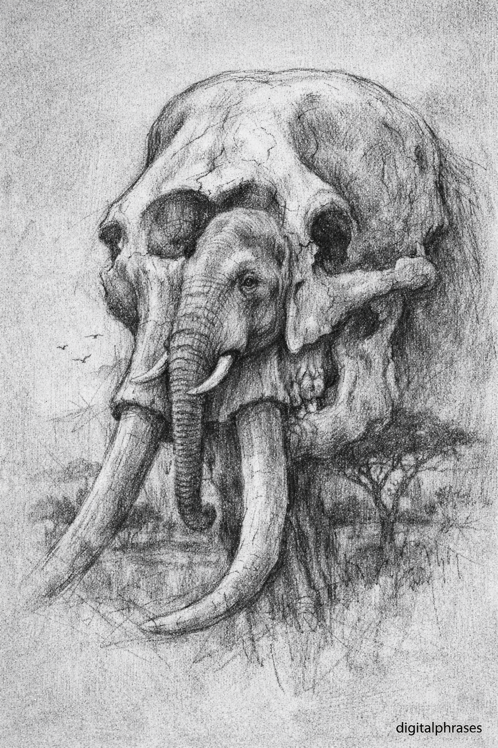 Elephant Drawing Ideas